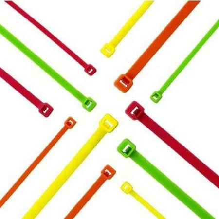 Panduit Cable Tie, 7-1/2 in L, 1.88 in Max Bundle Dia., Pink, Nylon 6/6, 50 lb Strength, 100 PK PLT2S-C59